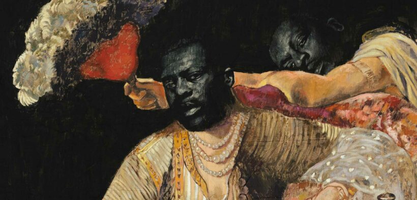À Abidjan, Roméo Mivekannin subvertit la peinture orientaliste