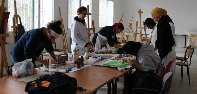 À Tétouan, les écoles d’art font leur biennale