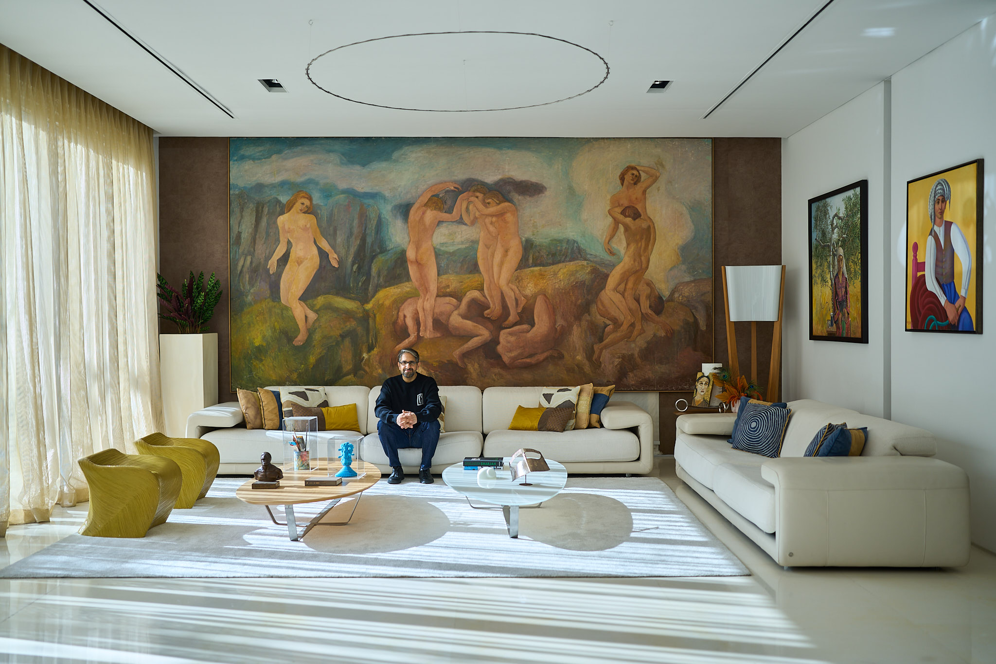 Portrait of Sultan (Owner_ Rasmia Al Zadjali for the publication _Rihla_ A Journey into Arab Art Collectors’ Homes_ _ Photographer_ Sebastian Boettcher) 1_3