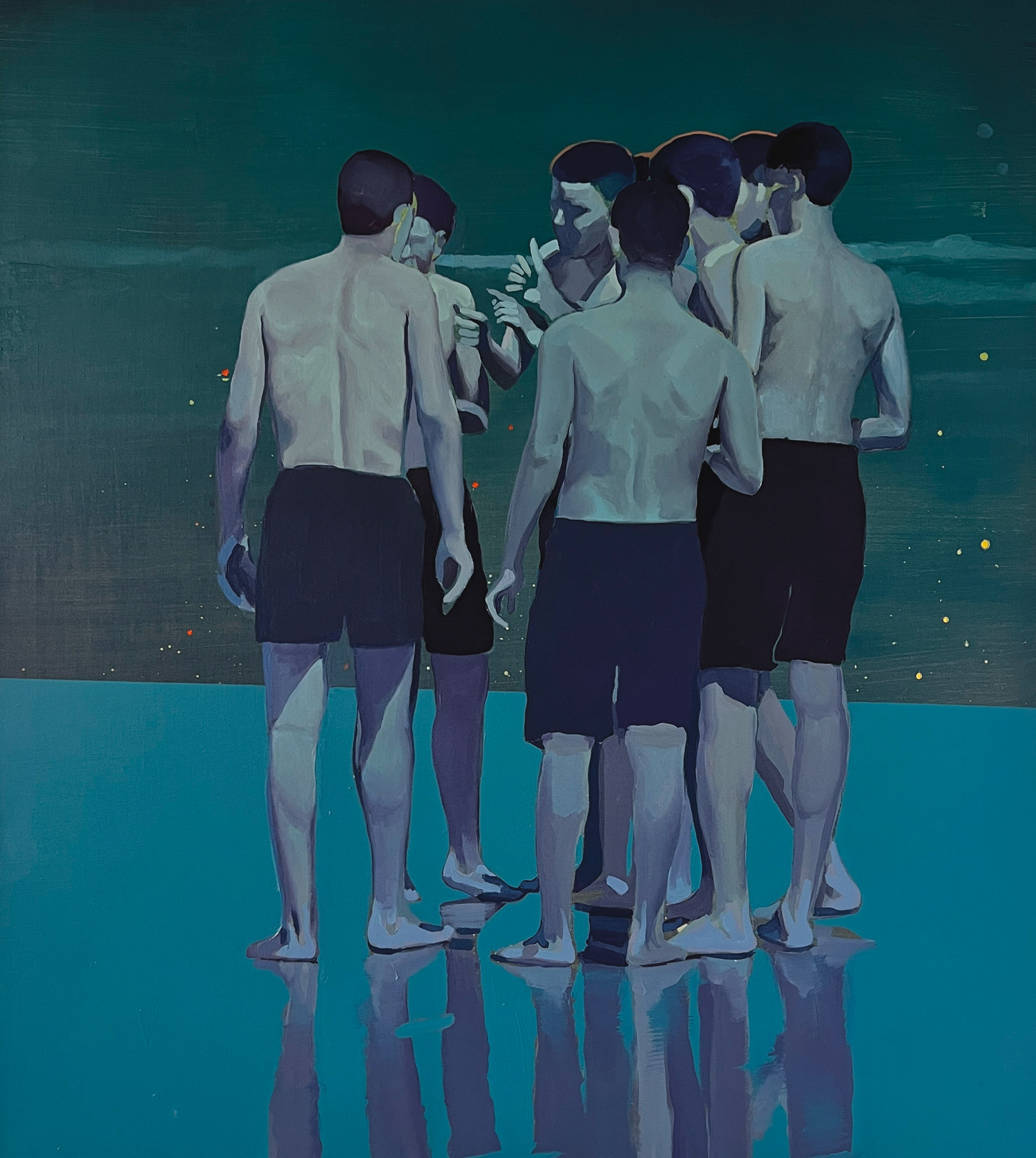 LaRéflexion-AcryliqueSurToile-100x90cm-2024