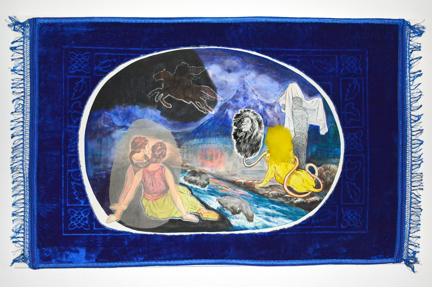 Tapi-dans-l_ombre-des-rêves--Technique-mixte-sur-papier-marouflé-sur-papier-80x132---2024