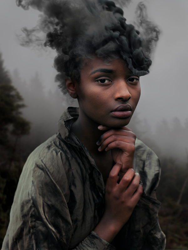 David Uzochukwu , Wildfiret, 2015. Courtesy de l’artiste et Galerie Number 8, Brussels